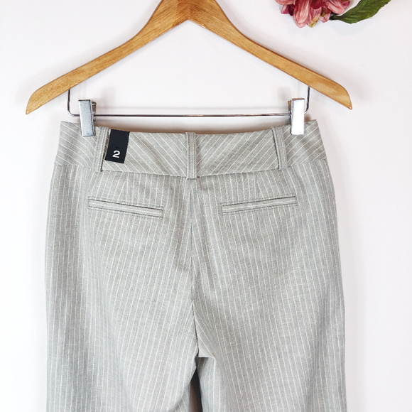 [THE LIMITED] Wide Leg Pinstripe Dress Pants - Picture 6 of 8
